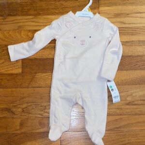 NWT Carters 🐻 Adorable Pink and white striped  Baby One Piece